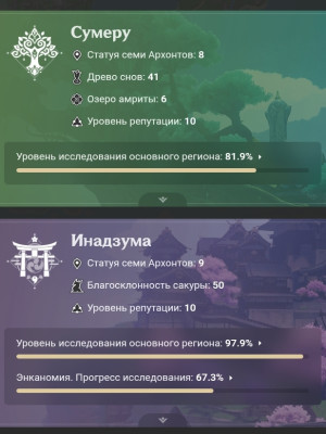 Аккаунт Геншин