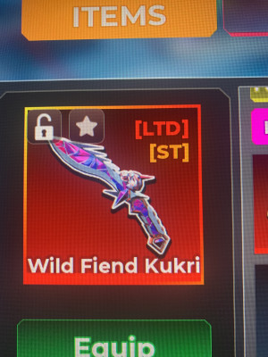 Wild fiend kukri