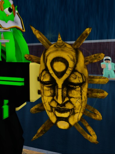 Lucky stone mask