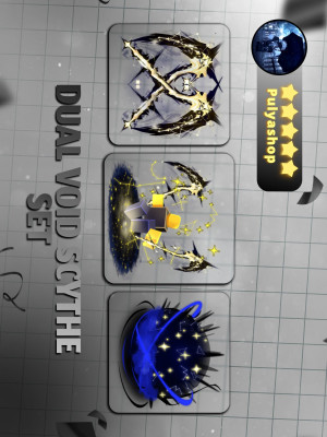 ✨DUAL VOID SCYTHE SET✨