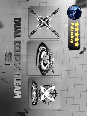 🖤🤍DUAL ECLIPSE GLEAM SET🤍🖤