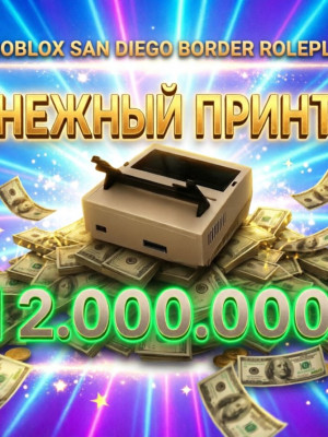 💸2.000.000 миллиона денег $+Принтер💸в игре San Diego Border RP