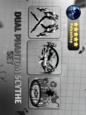 👻BLADE PHANTOM SCYTHE SET👻