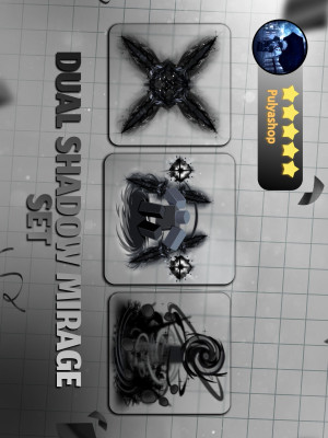 🖤🤍DUAL SHADOW MIRAGE SET🤍🖤