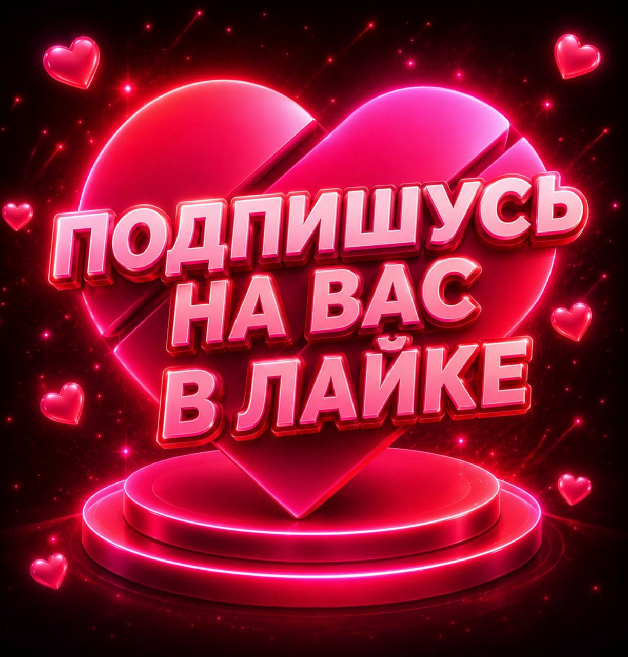Подпишусь на вас в лайке