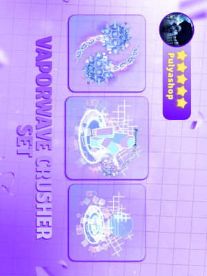 🪩VAPORWAVE CRUSHER SET🪩