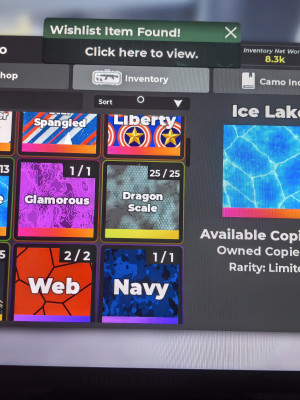 скин ice lake