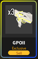 ⚪🔴 GPO II Pack ⚪🔴 Rev + Knife + DB + RPG + AK47 + AUG + SMG ⚪🔴