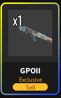 ⚪🔴 GPO II Pack ⚪🔴 Rev + Knife + DB + RPG + AK47 + AUG + SMG ⚪🔴