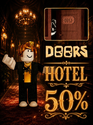 ⚡САМАЯ НИЗКАЯ ЦЕНА⚡Помогу пройди DOORS 1 этаж 50% очивка ✅ NOT FIVE STARS ✅ Успей купить!🤪
