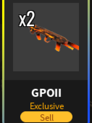 ⚪🔴 GPO II Pack ⚪🔴 Rev + Knife + DB + RPG + AK47 + AUG + SMG ⚪🔴