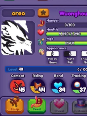 Wuonghou / 40 LVL / heartbreak CT