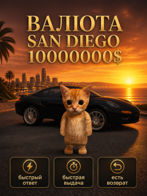 🤑 10KK SAN DIEGO💲 | 🤑 БЫСТРО И ВЫГОДНО 🤑