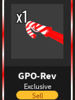 ⚪🔴 GPO II Pack ⚪🔴 Rev + Knife + DB + RPG + AK47 + AUG + SMG ⚪🔴
