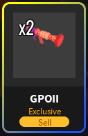 ⚪🔴 GPO II Pack ⚪🔴 Rev + Knife + DB + RPG + AK47 + AUG + SMG ⚪🔴