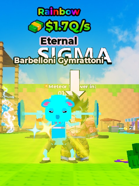 1.7Q/S Barbelloni GymrattonI (Rainbow)
