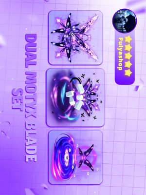 🦋💜DUAL MOTHYX BLADE SET💜🦋