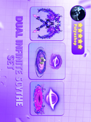 💜DUAL INFINITE SCYTHE SET💜