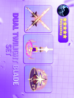 👑DUAL TWILIGHT BLADE SET👑
