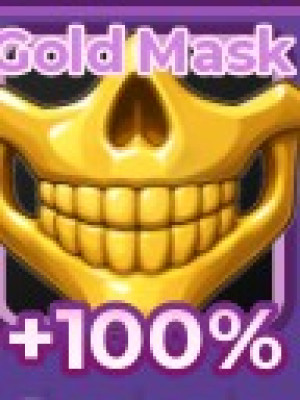 gold mask (+100%)