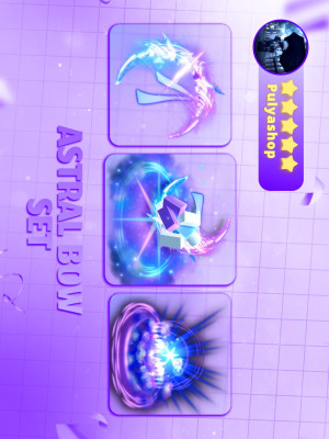 💜💙ASTRAL BOW SET 💙💜