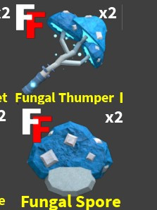Shroom Sets 3 Flee The Facility Shroomy, Mycelium, Fungal Sets FTF