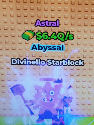 Divinello Starblock (Astral) 6.4Q/s.low price