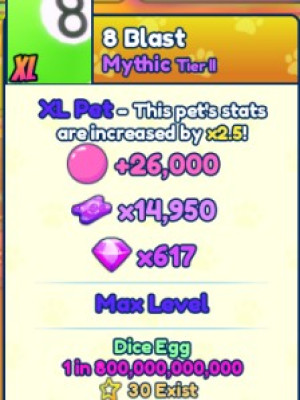 8 blast sm XL