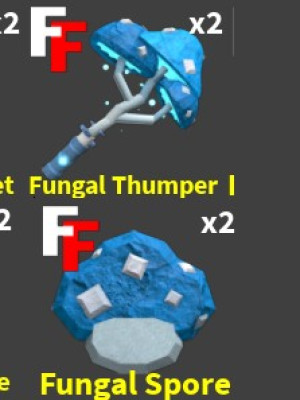 Shroom Sets 3 Flee The Facility Shroomy, Mycelium, Fungal Sets FTF