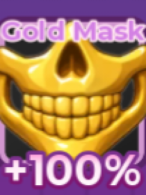 Gold mask 100%