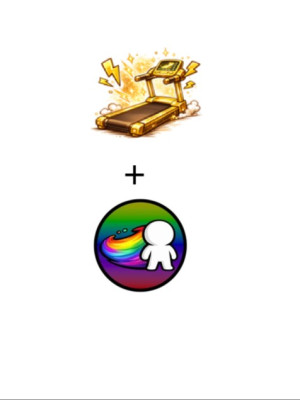 Gold Treadmil + Rainbow Trail