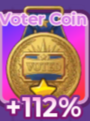 Voter Coin 112%