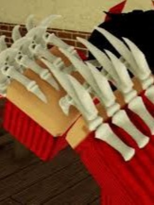 bone gloves