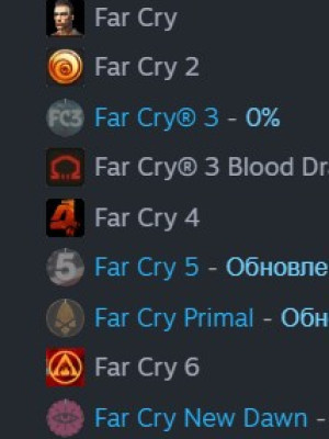 офлайн акк со всеми частями far cry