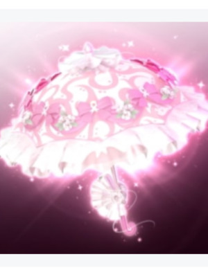 Goddess Of Triumph Ribbon Parasol