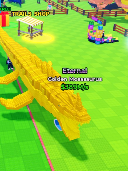 !Golden Mosasaurus 389M!