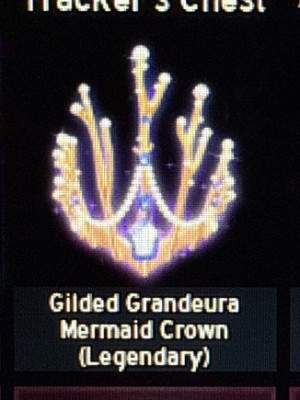 Gilded Grandeura Mermaid Crown (Legendary)