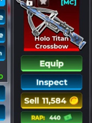 holo titan crossbow