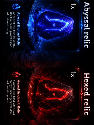 Abysal relic +hexed relic