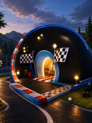 Racetrack House