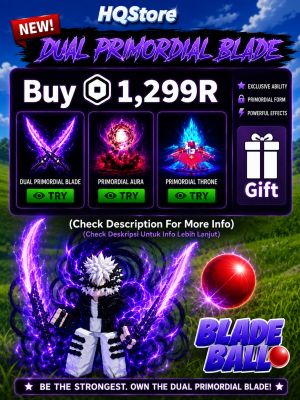 Dual Primordial Blade (1299R) | Limited | Gifting | Blade Ball