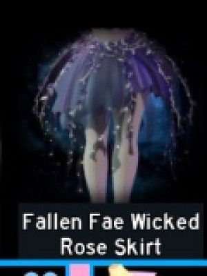Fallen fae wicked Rose Skirt