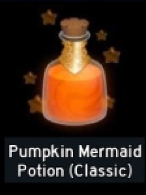 Pumpkin Mermaid Potion (Tail)