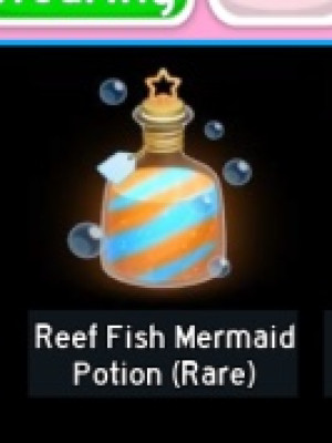 Reef fish mermaid Potion (rare-tail)