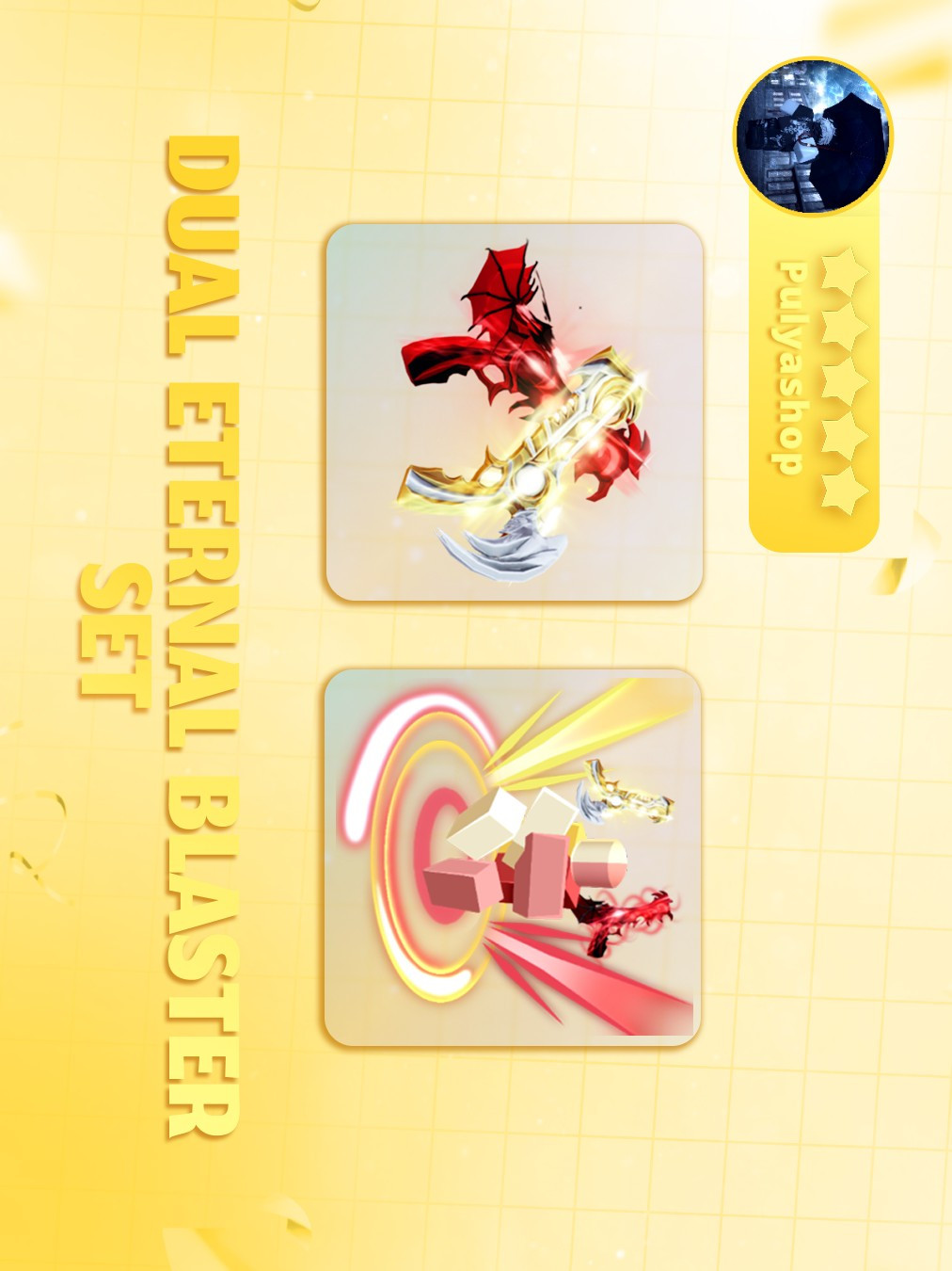 😈 DUAL ETERNAL BLASTERS SET 😇