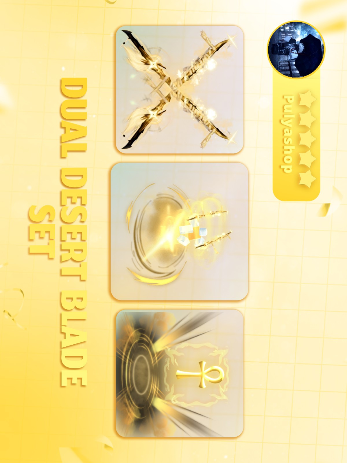 🌵DUAL DESERT BLADE SET 🌵