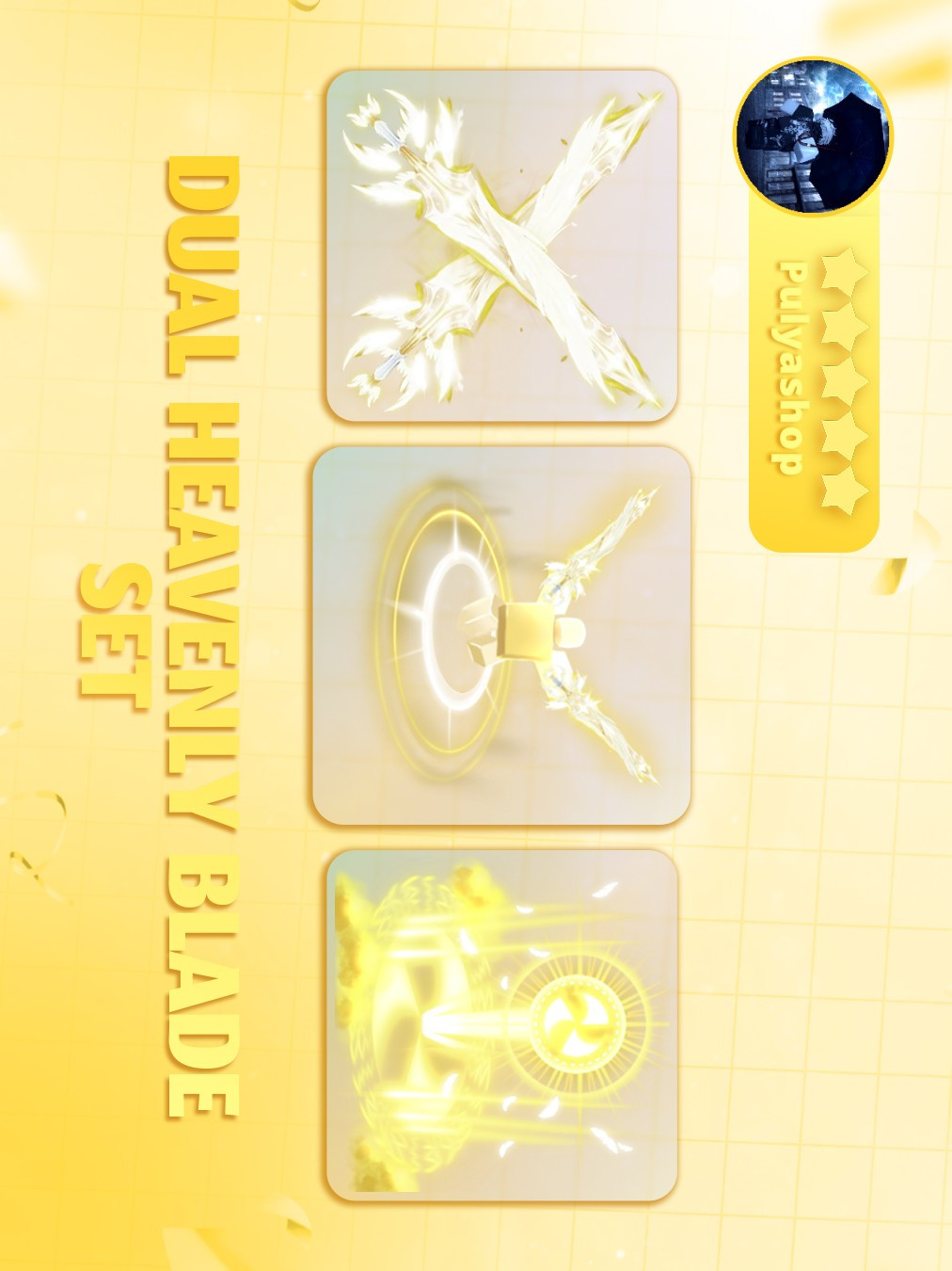 ✨DUAL HEAVENLY BLADE SET✨