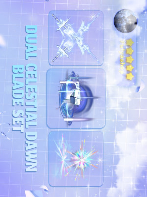 💠DUAL CELESTIAL DAWN BLADE SET💠