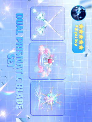 💎💠DUAL PRISMATIC BLADE SET💠💎