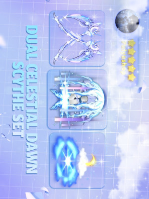 💠DUAL CELESTIAL DAWN SCYTHE SET💠